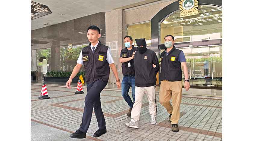 非法「電投」活躍 警又拘一內地男    